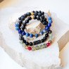 Bransoletka unisex DUE z lapisem lazuli | Gizelle's