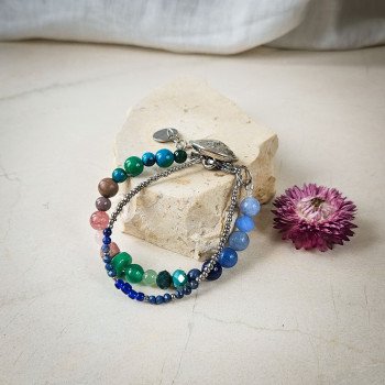 Bransoletka SOFT SUMMER z kamieni naturalnych