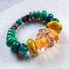 Indian Glass Chunky Bracelet