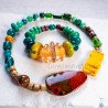 Indian Glass Chunky Bracelet